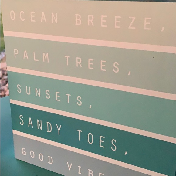 Beach wood box sign - Picture 6 of 7